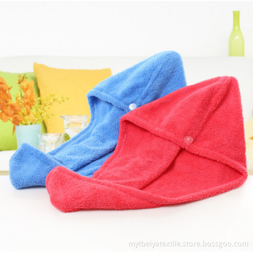 microfiber hair drying towel turban towels wrap wholesale
